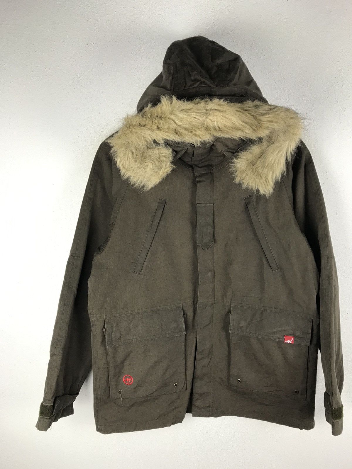 Japanese Brand ANTI NUDISM HOODIES FUR JACKET MADE IN JAPAN Size US M / EU 48-50 / 2 - 3 Thumbnail