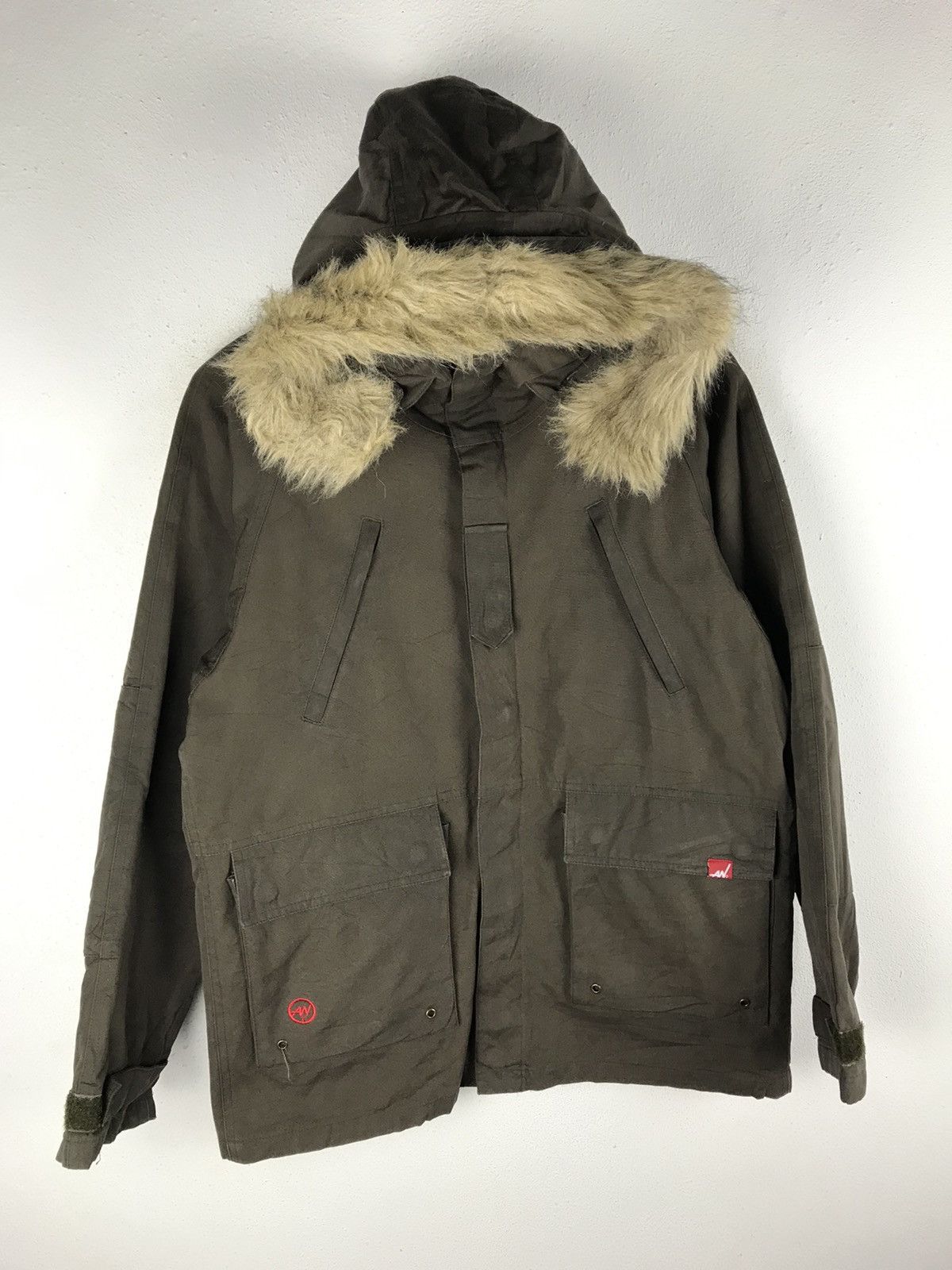 Japanese Brand ANTI NUDISM HOODIES FUR JACKET MADE IN JAPAN Size US M / EU 48-50 / 2 - 2 Thumbnail