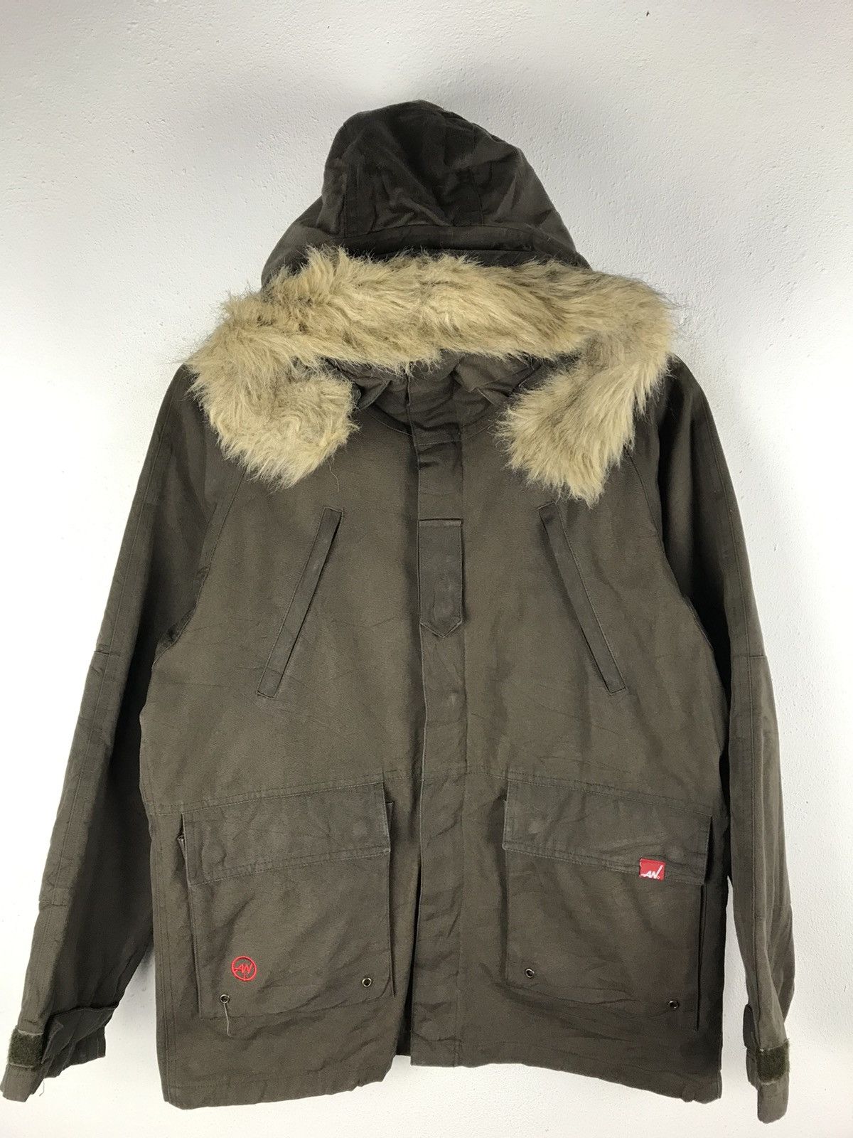 Japanese Brand ANTI NUDISM HOODIES FUR JACKET MADE IN JAPAN Size US M / EU 48-50 / 2 - 4 Thumbnail