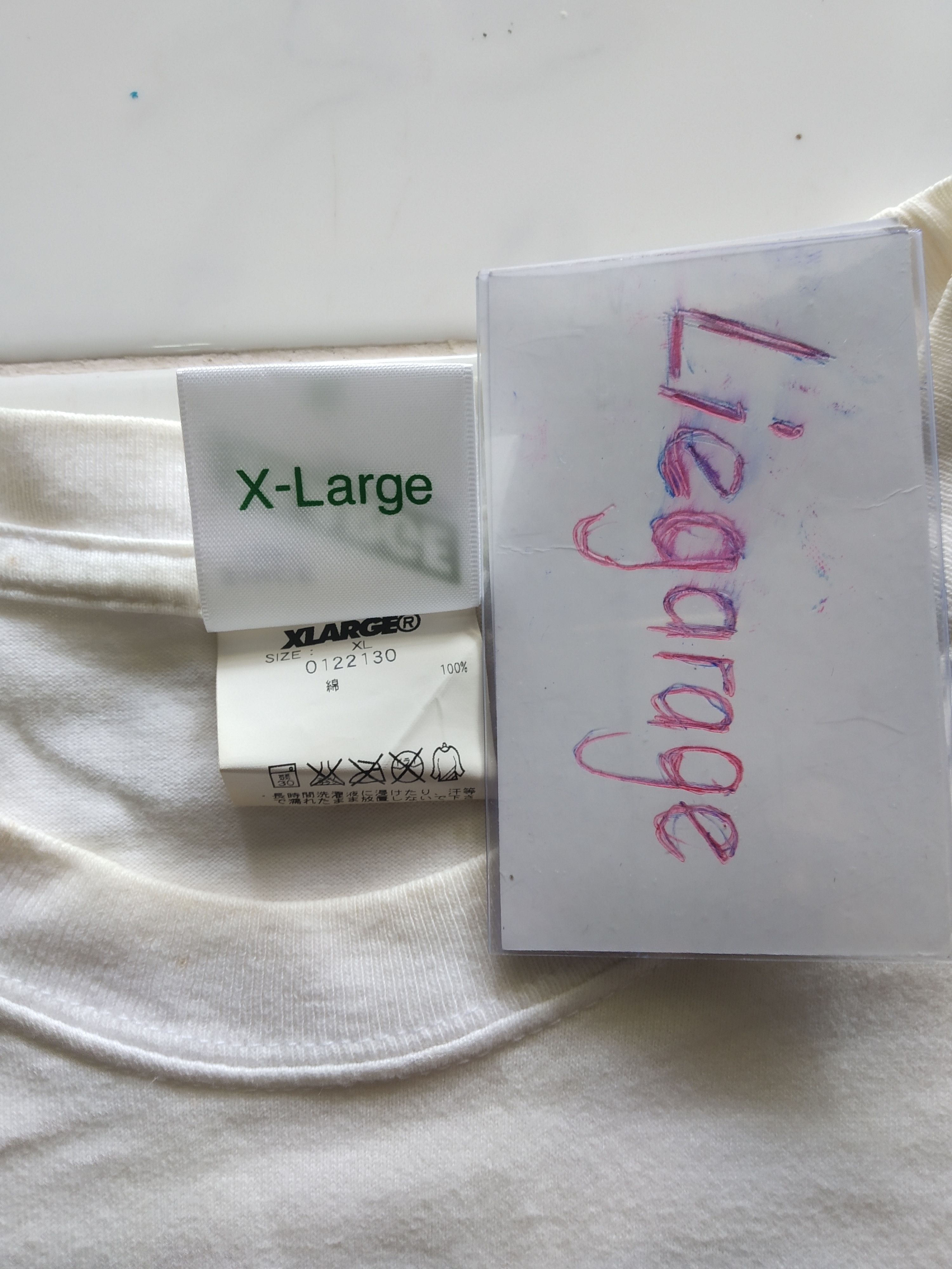 X Large t shirt