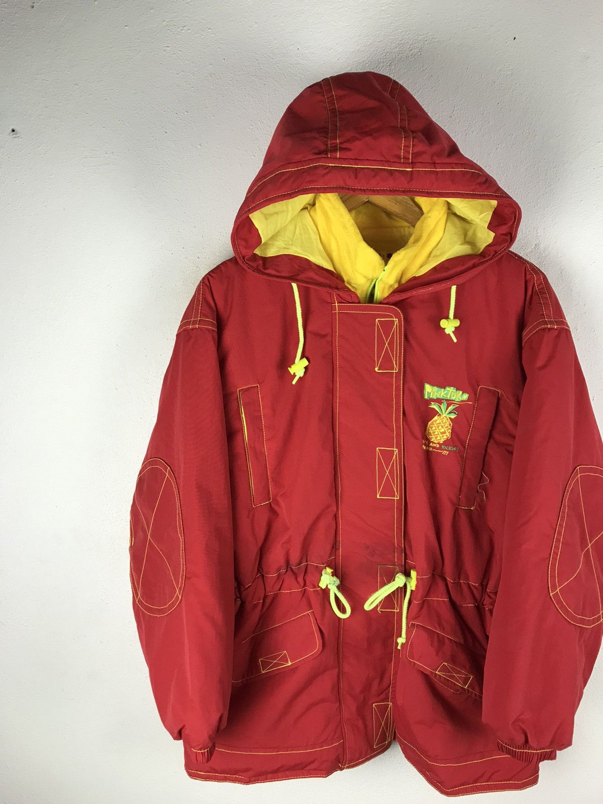 Japanese Brand PINK TURN SKI JACKET NICE DESIGN Size US M / EU 48-50 / 2 - 3 Thumbnail