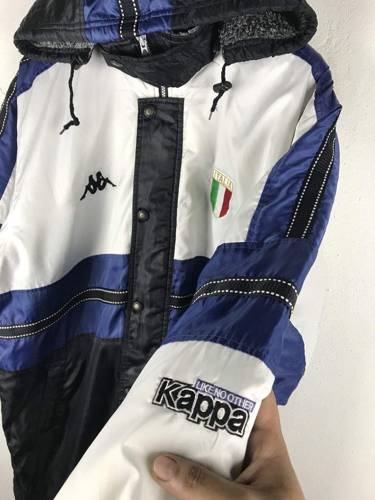 Kappa × Vintage VINTAGE KAPPA ITALY TEAM LONG JACKET Size US L / EU 52-54 / 3 - 8 Thumbnail