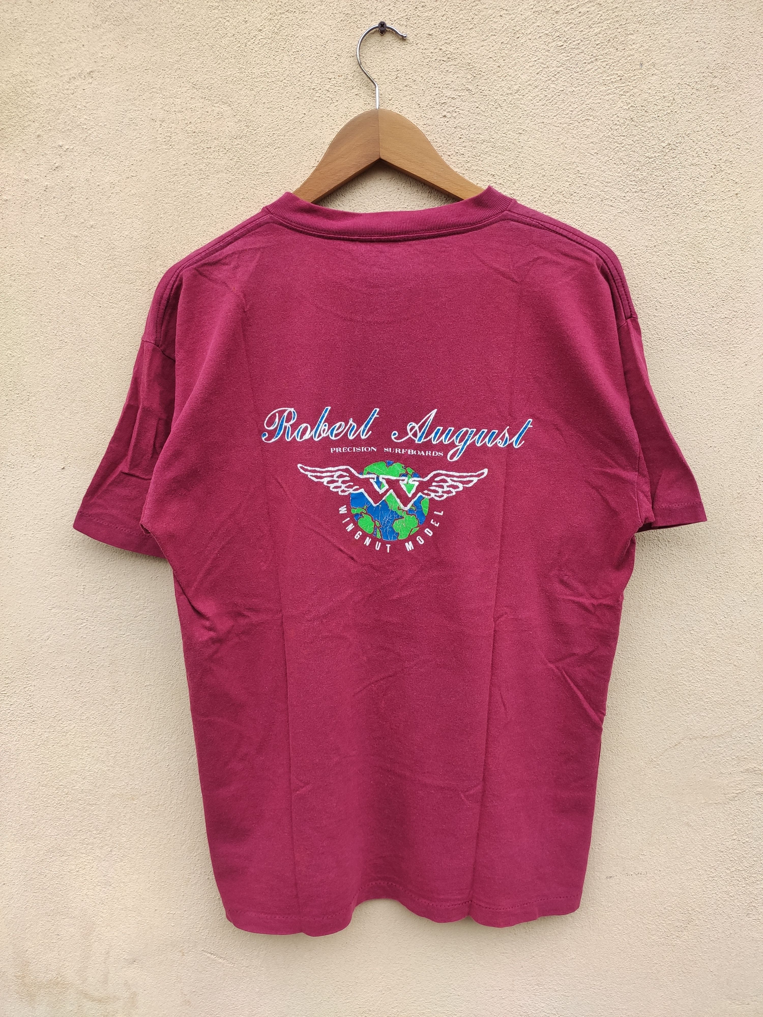 Vintage Vintage 90s Vintage Robert August t shirt Size US L / EU 52-54 / 3 - 1 Thumbnail