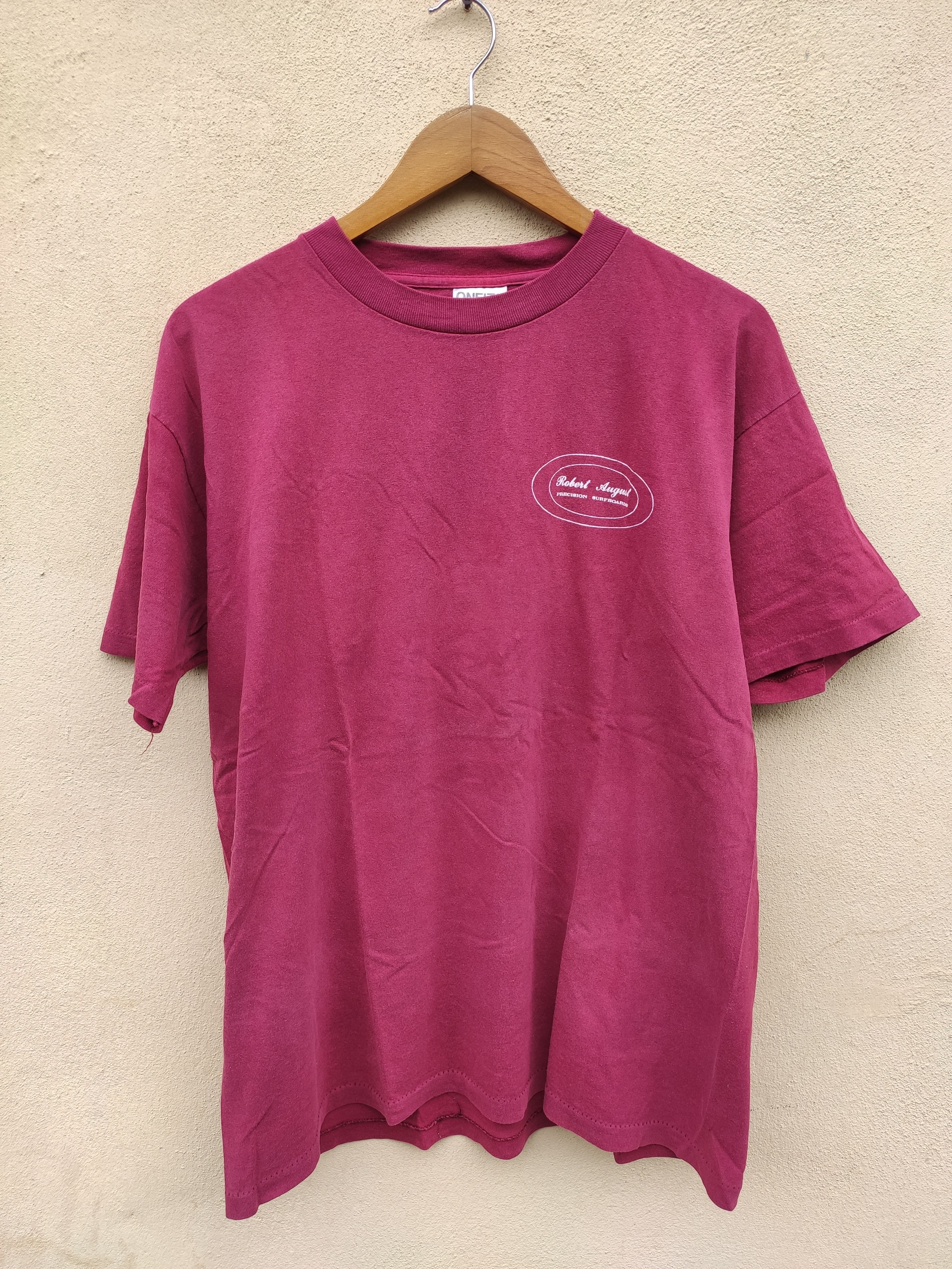 Vintage Vintage 90s Vintage Robert August t shirt Size US L / EU 52-54 / 3 - 3 Thumbnail