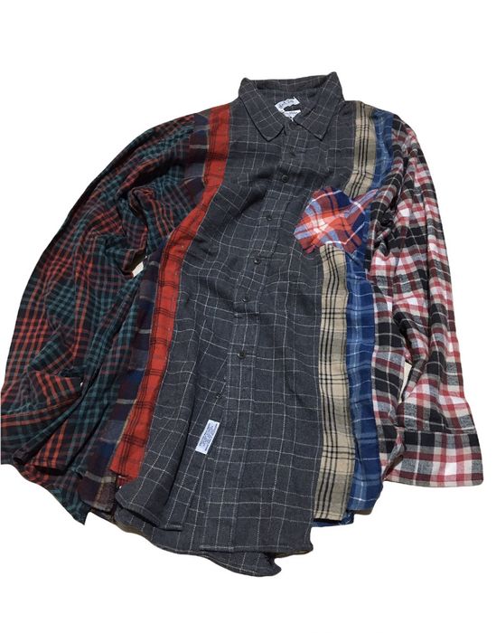 Needles Sonic Lab Needles Early 7 Cut Rebuild Flannel | Grailed