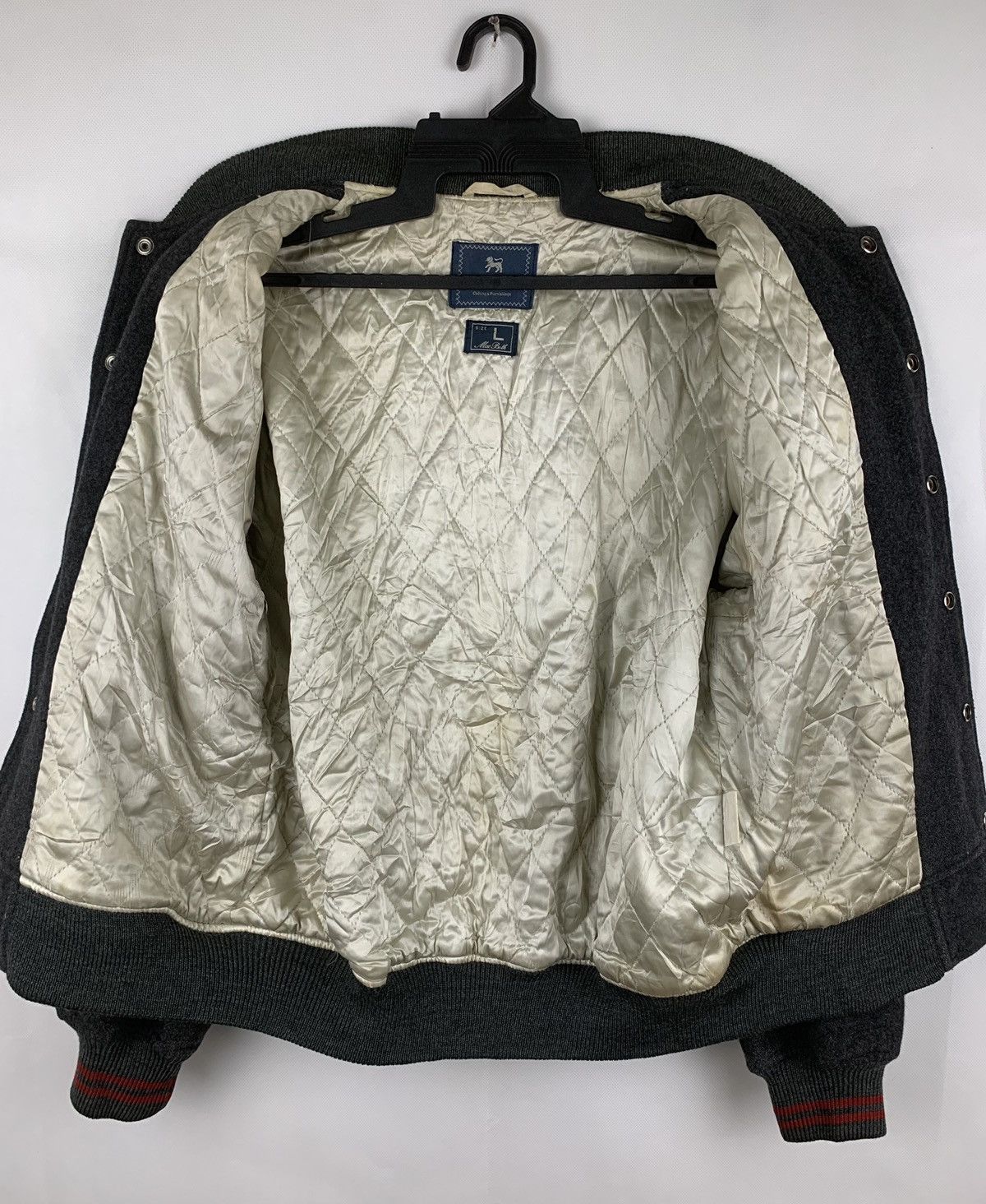 Macbeth Vintage Macbeth Wool Leather In Shoulder Varsity Jacket Size US M / EU 48-50 / 2 - 17 Thumbnail