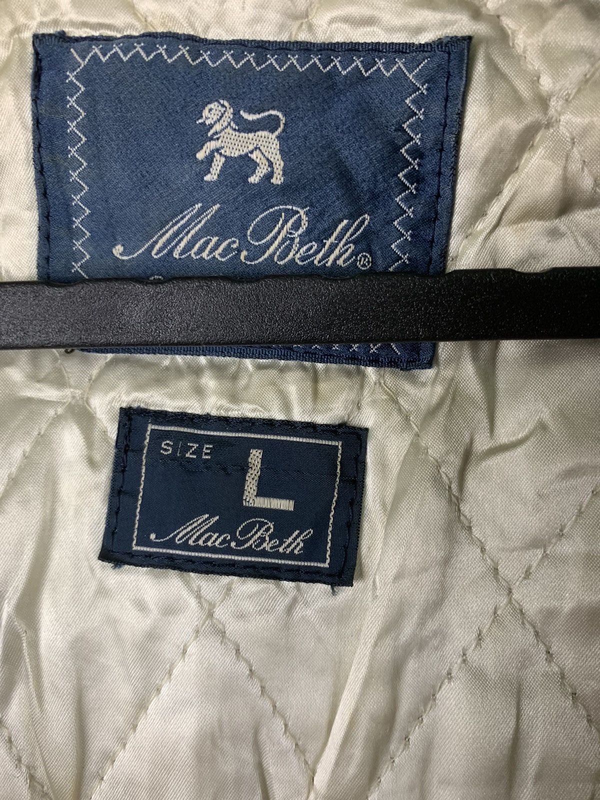 Macbeth Vintage Macbeth Wool Leather In Shoulder Varsity Jacket Size US M / EU 48-50 / 2 - 21 Thumbnail