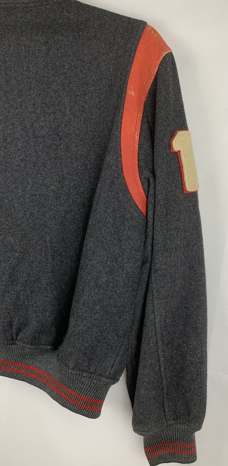 Macbeth Vintage Macbeth Wool Leather In Shoulder Varsity Jacket Size US M / EU 48-50 / 2 - 7 Thumbnail
