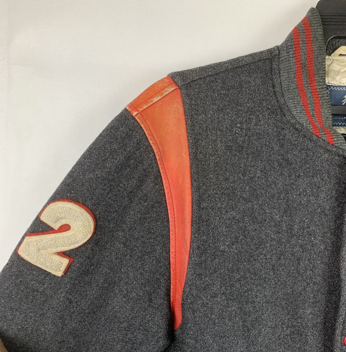 Macbeth Vintage Macbeth Wool Leather In Shoulder Varsity Jacket Size US M / EU 48-50 / 2 - 11 Thumbnail