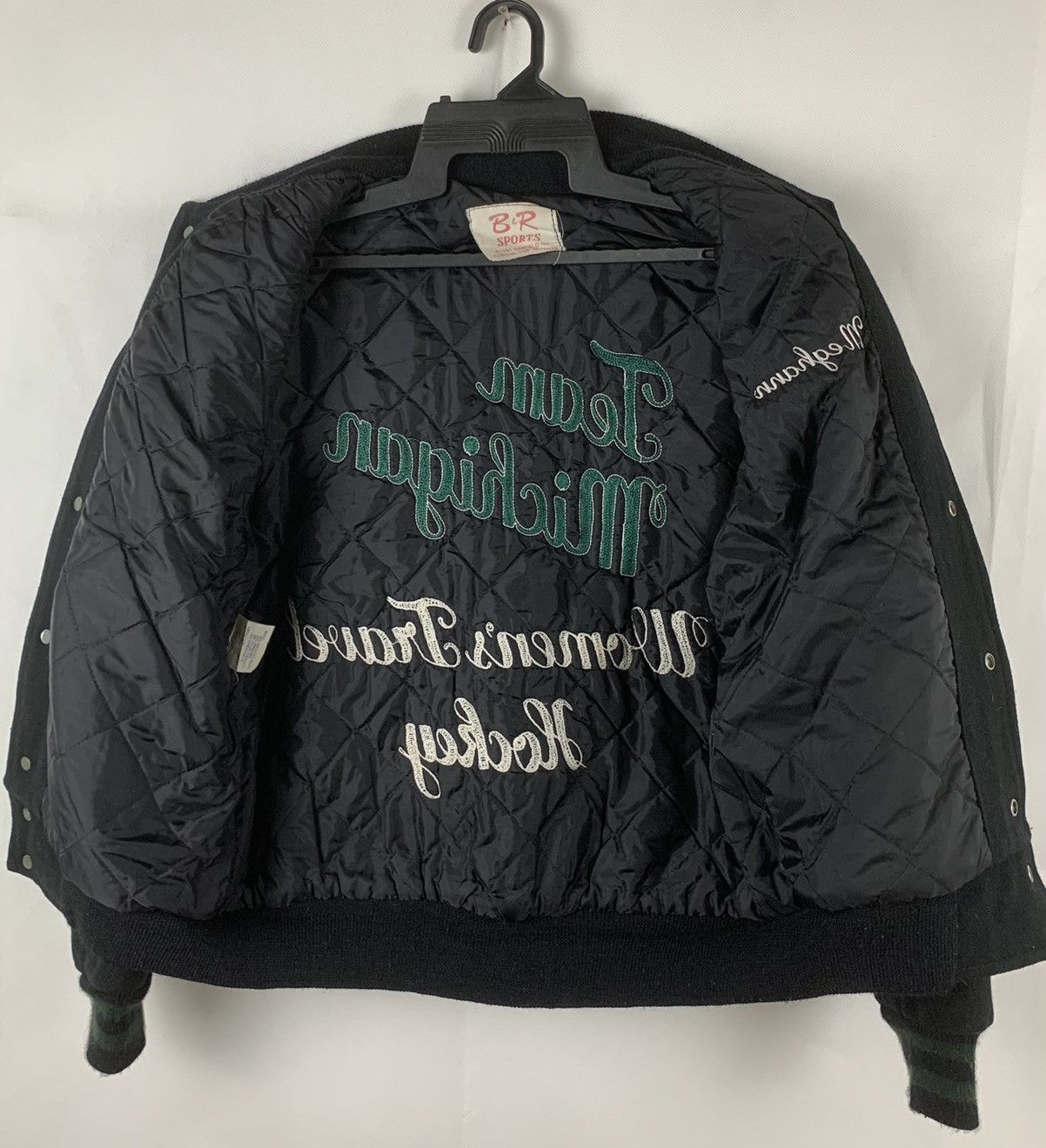 Other Vintage B&R Sport Hockey Varsity Jacket Made In USA Size US M / EU 48-50 / 2 - 13 Thumbnail