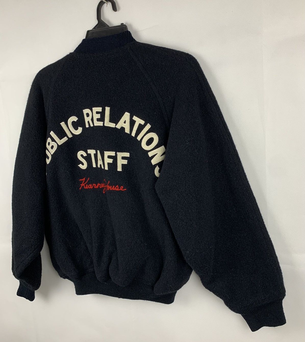 Japanese Brand Vintage Kearney House public Relations Staff Varsity Jacket Size US M / EU 48-50 / 2 - 5 Thumbnail