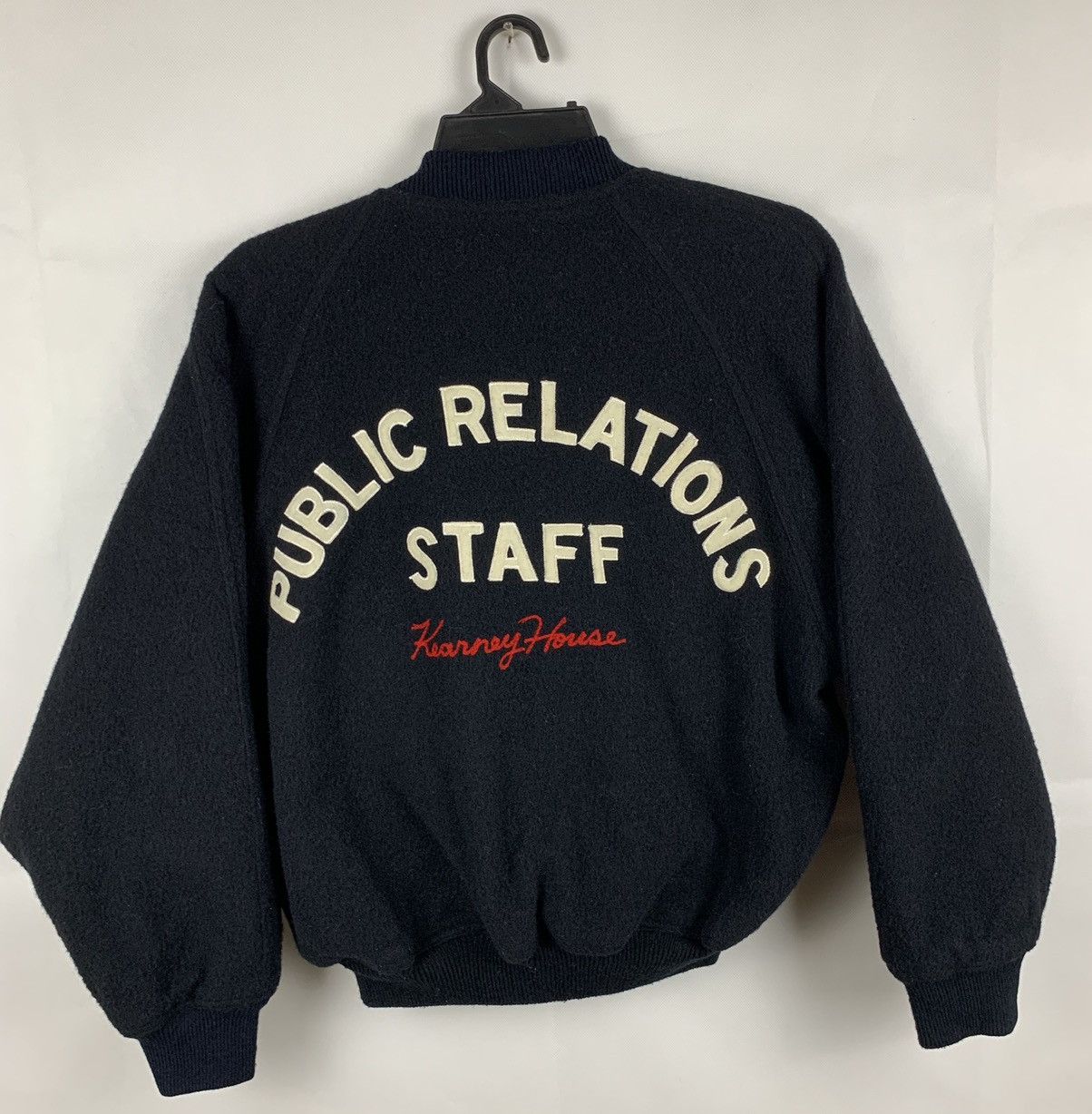 Japanese Brand Vintage Kearney House public Relations Staff Varsity Jacket Size US M / EU 48-50 / 2 - 14 Thumbnail