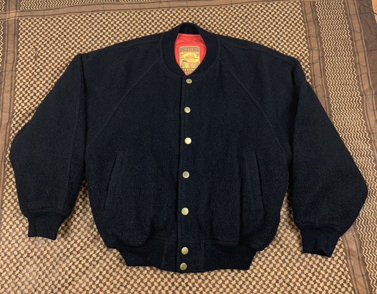Japanese Brand Vintage Kearney House public Relations Staff Varsity Jacket Size US M / EU 48-50 / 2 - 21 Thumbnail