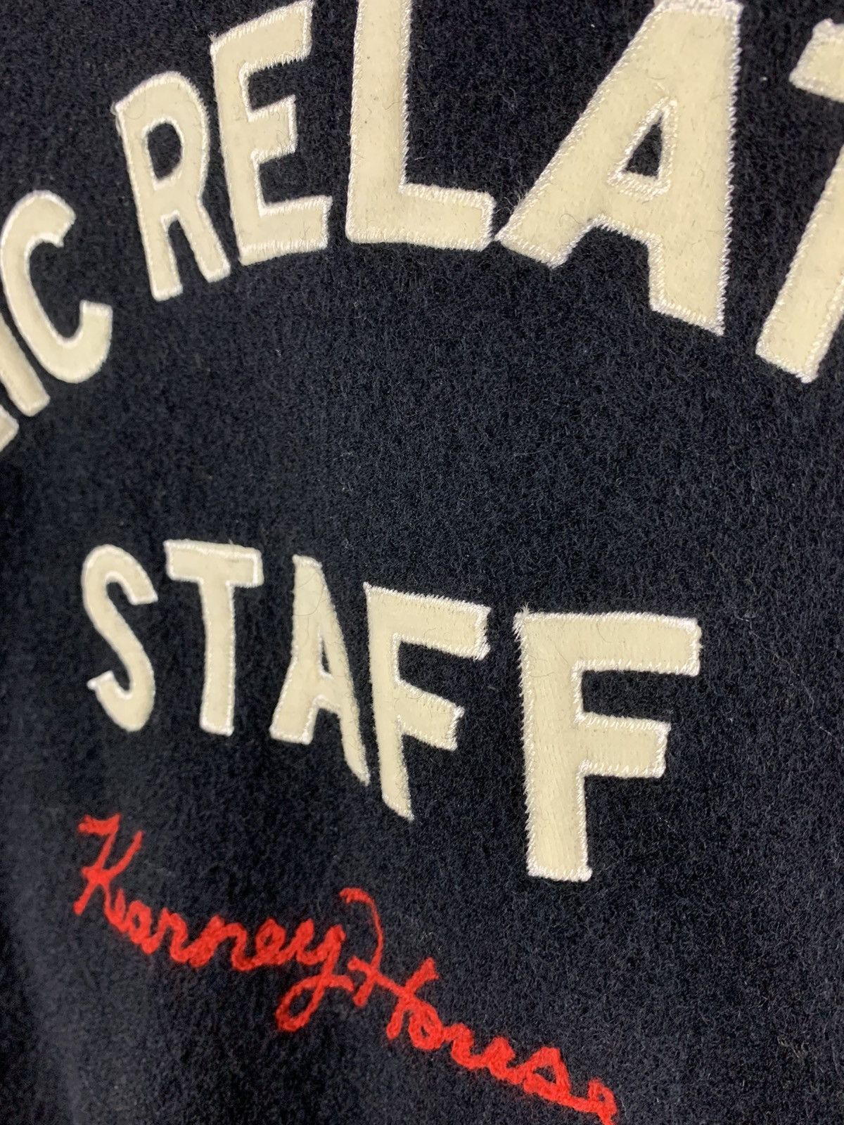Japanese Brand Vintage Kearney House public Relations Staff Varsity Jacket Size US M / EU 48-50 / 2 - 15 Thumbnail