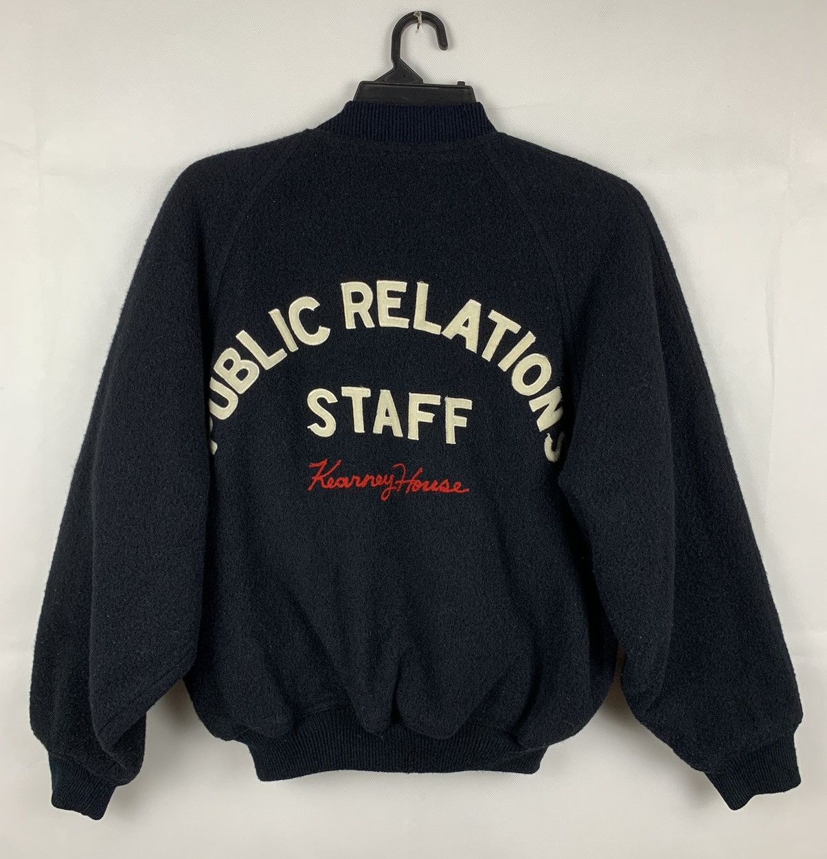 Japanese Brand Vintage Kearney House public Relations Staff Varsity Jacket Size US M / EU 48-50 / 2 - 1 Thumbnail
