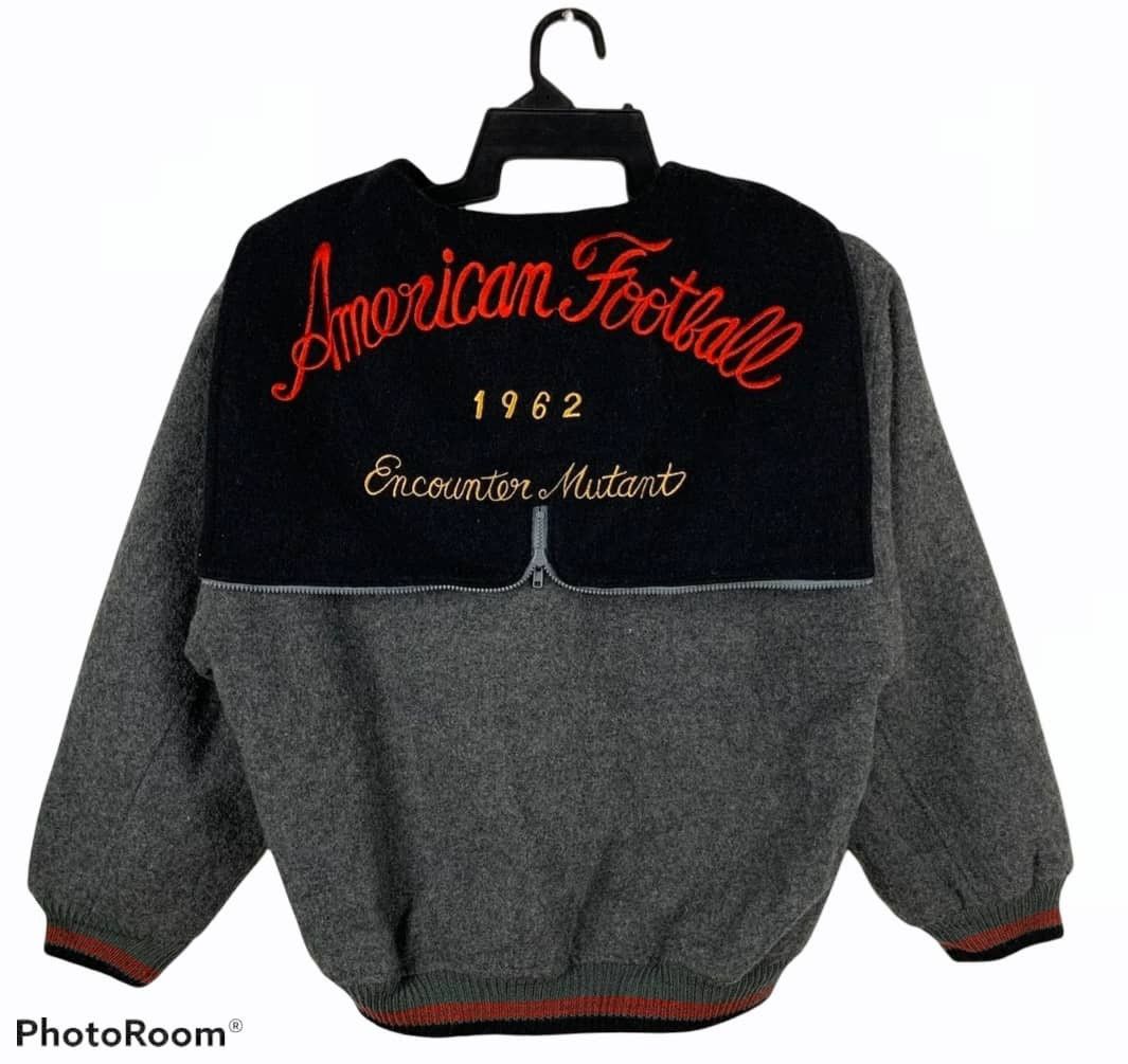 Japanese Brand Wordsworth Varsity Jacket With Hoodie Size US M / EU 48-50 / 2 - 1 Thumbnail