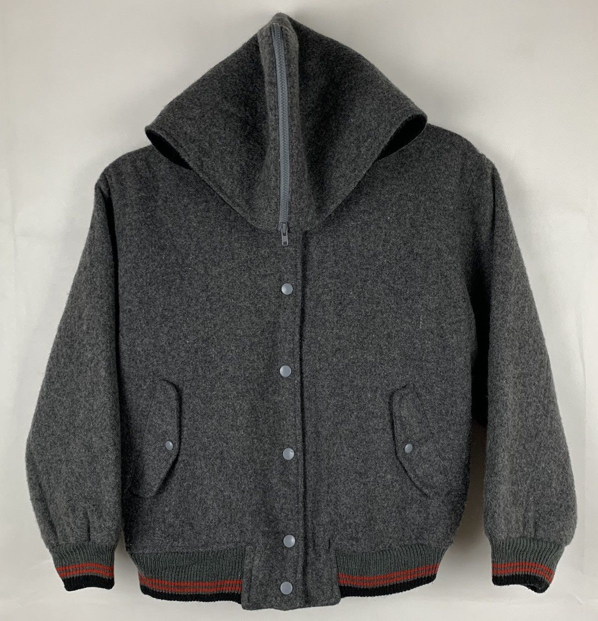 Japanese Brand Wordsworth Varsity Jacket With Hoodie Size US M / EU 48-50 / 2 - 9 Thumbnail