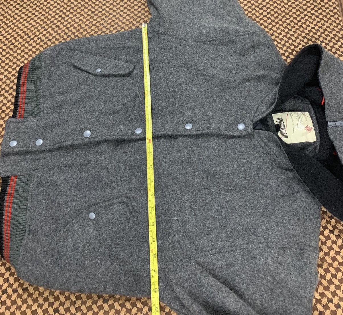Japanese Brand Wordsworth Varsity Jacket With Hoodie Size US M / EU 48-50 / 2 - 22 Thumbnail