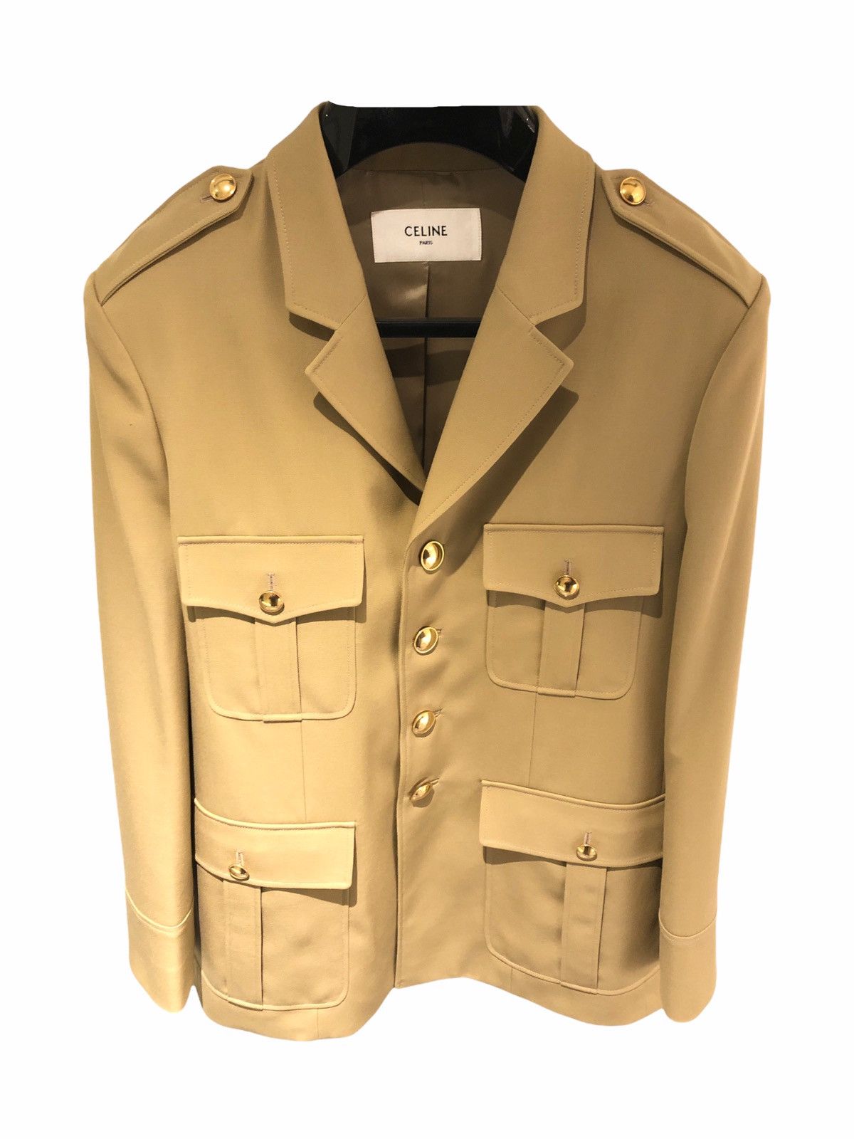 Celine Celine Gabardine Aviator Blazer Jacket | Grailed