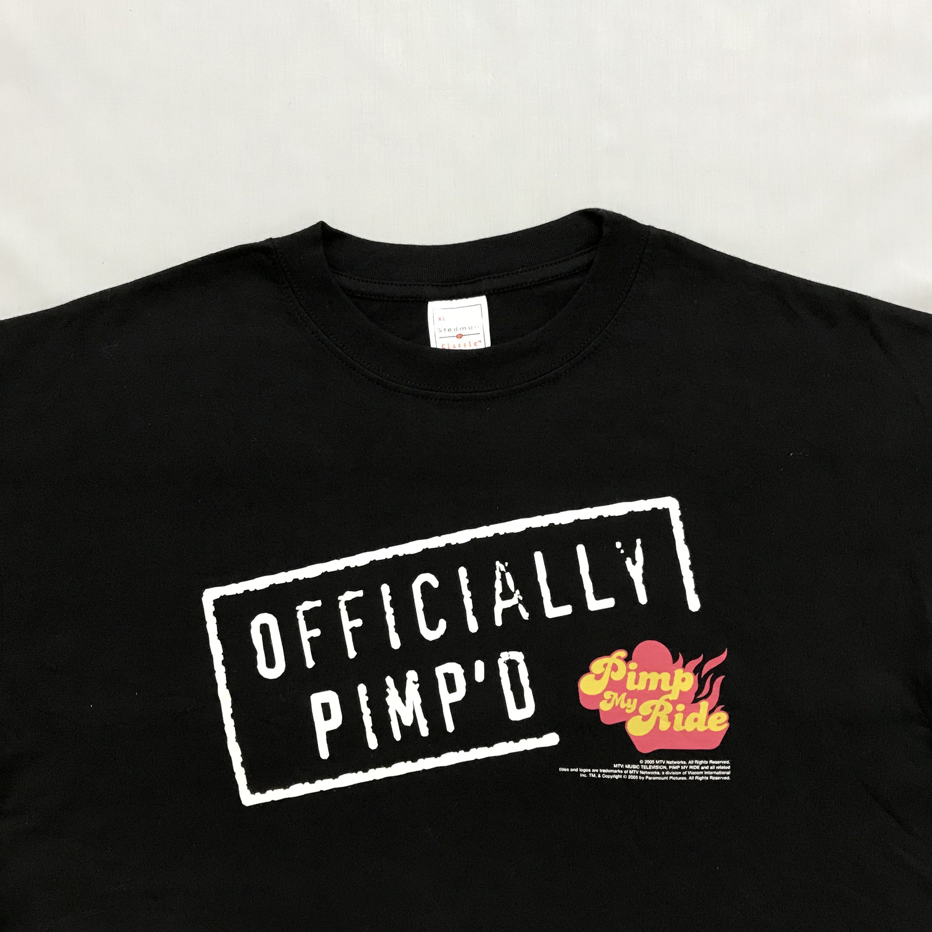 Mtv PIMP MY RIDE 2005 Vintage T-Shirt MTV Movie Xzibit Band Tee Size US XL / EU 56 / 4 - 3 Thumbnail