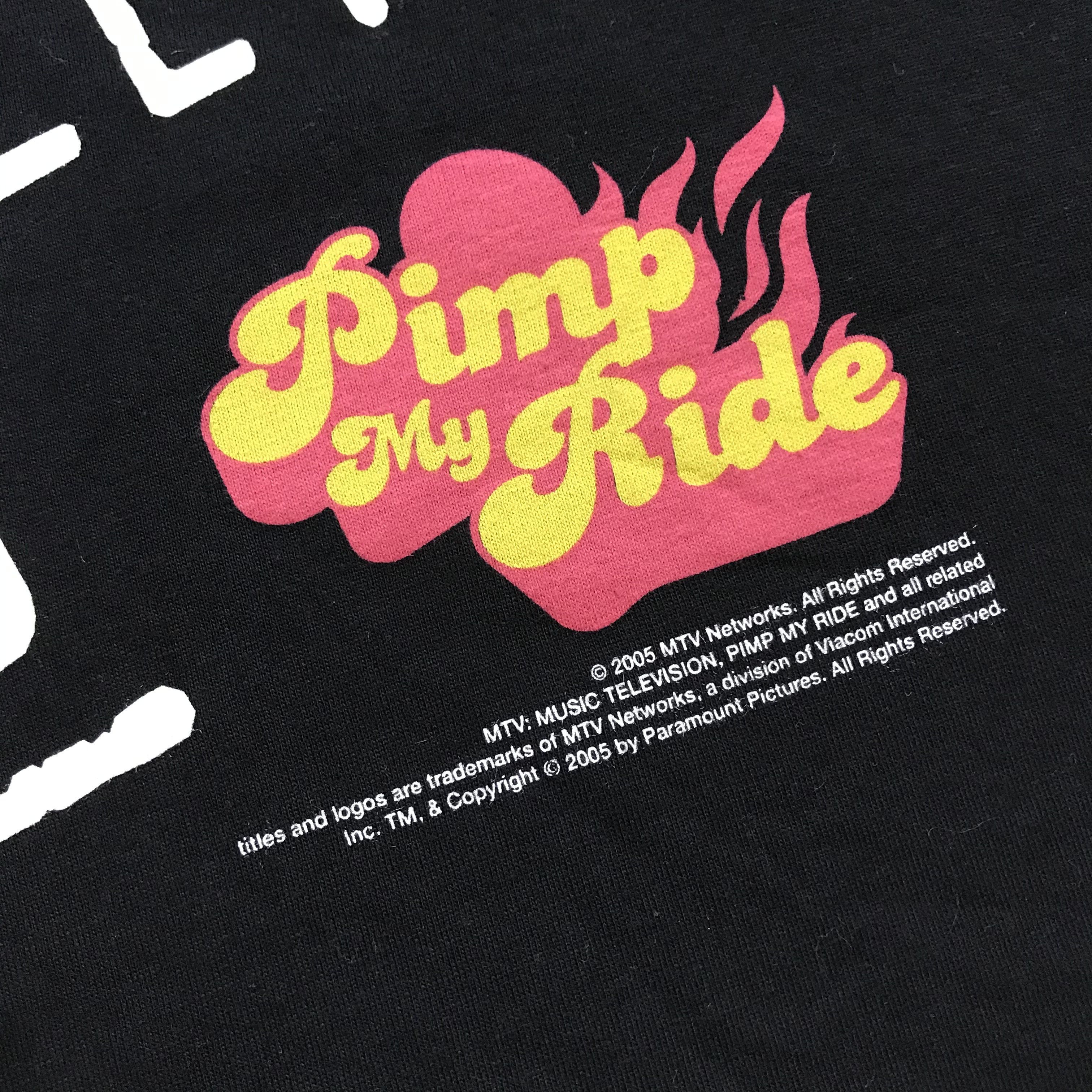 Mtv PIMP MY RIDE 2005 Vintage T-Shirt MTV Movie Xzibit Band Tee Size US XL / EU 56 / 4 - 5 Thumbnail