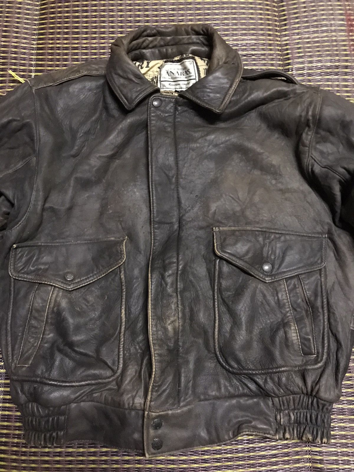 Vintage Vintage Mens G1 Flight Bomber Leather Jacket Winter Special Size US M / EU 48-50 / 2 - 3 Thumbnail