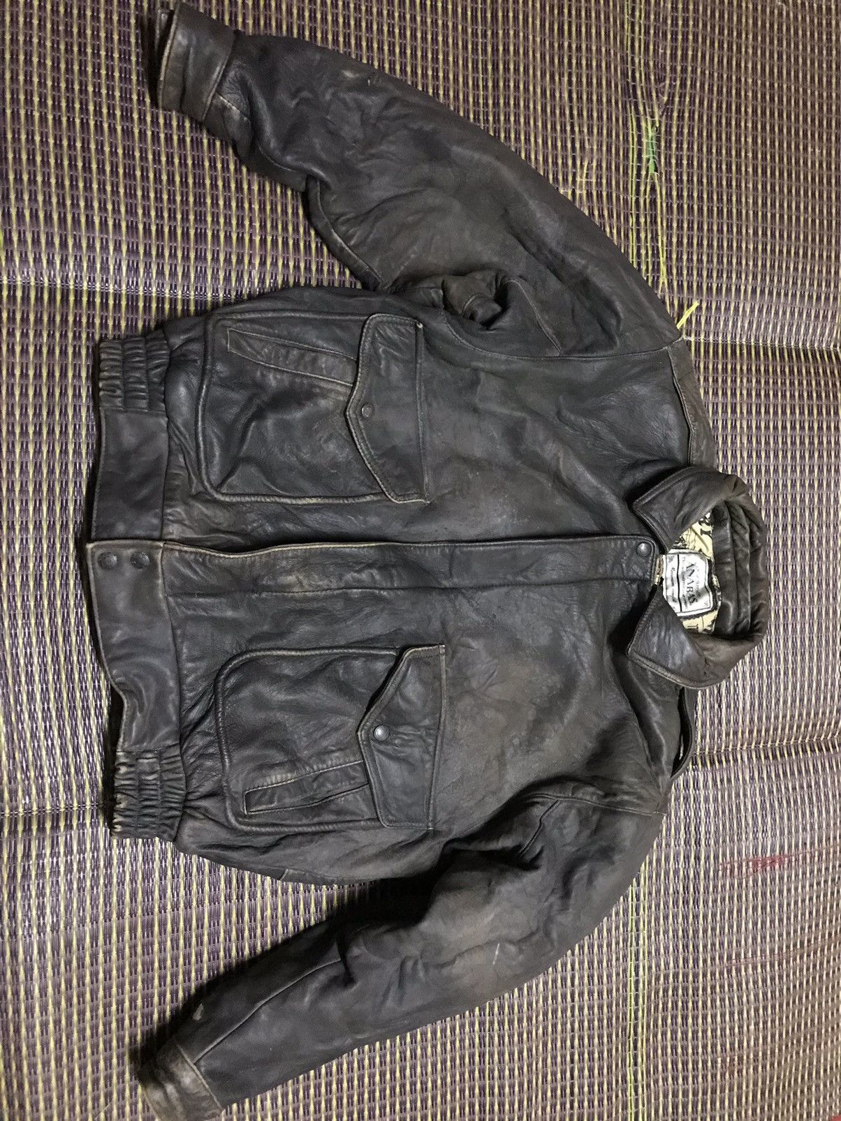 Vintage Vintage Mens G1 Flight Bomber Leather Jacket Winter Special Size US M / EU 48-50 / 2 - 2 Thumbnail
