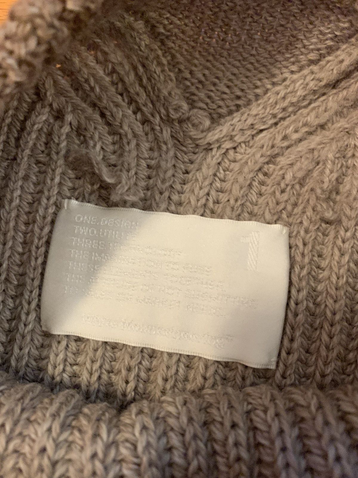 White Mountaineering AW14 Wool blend knit Size US S / EU 44-46 / 1 - 5 Thumbnail