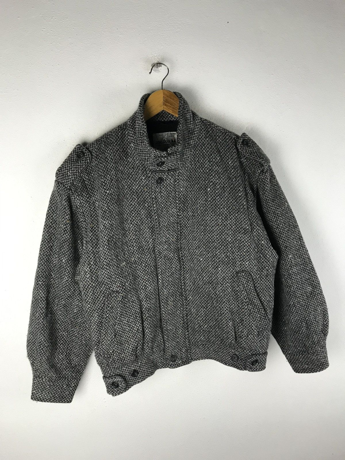 Japanese Brand × Vintage MELKA SWEDEN VINTAGE JACKET WOOL FABRIC Size US M / EU 48-50 / 2 - 2 Thumbnail