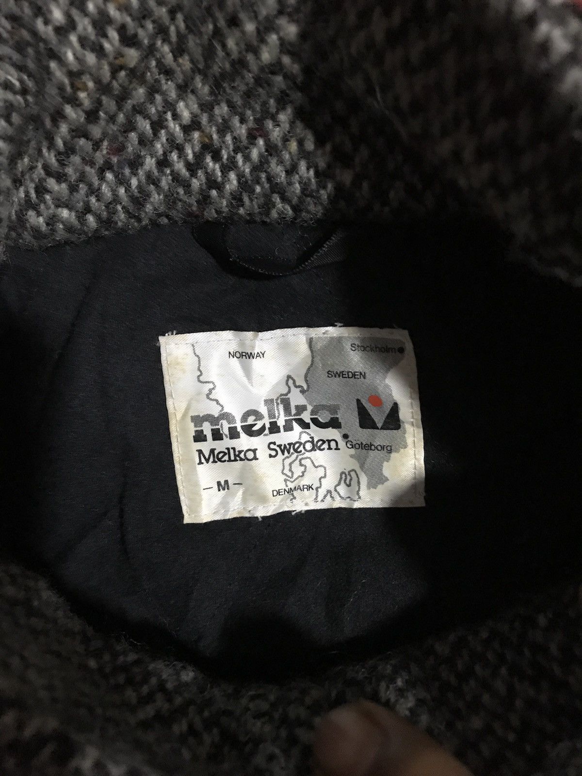 Japanese Brand × Vintage MELKA SWEDEN VINTAGE JACKET WOOL FABRIC Size US M / EU 48-50 / 2 - 6 Thumbnail