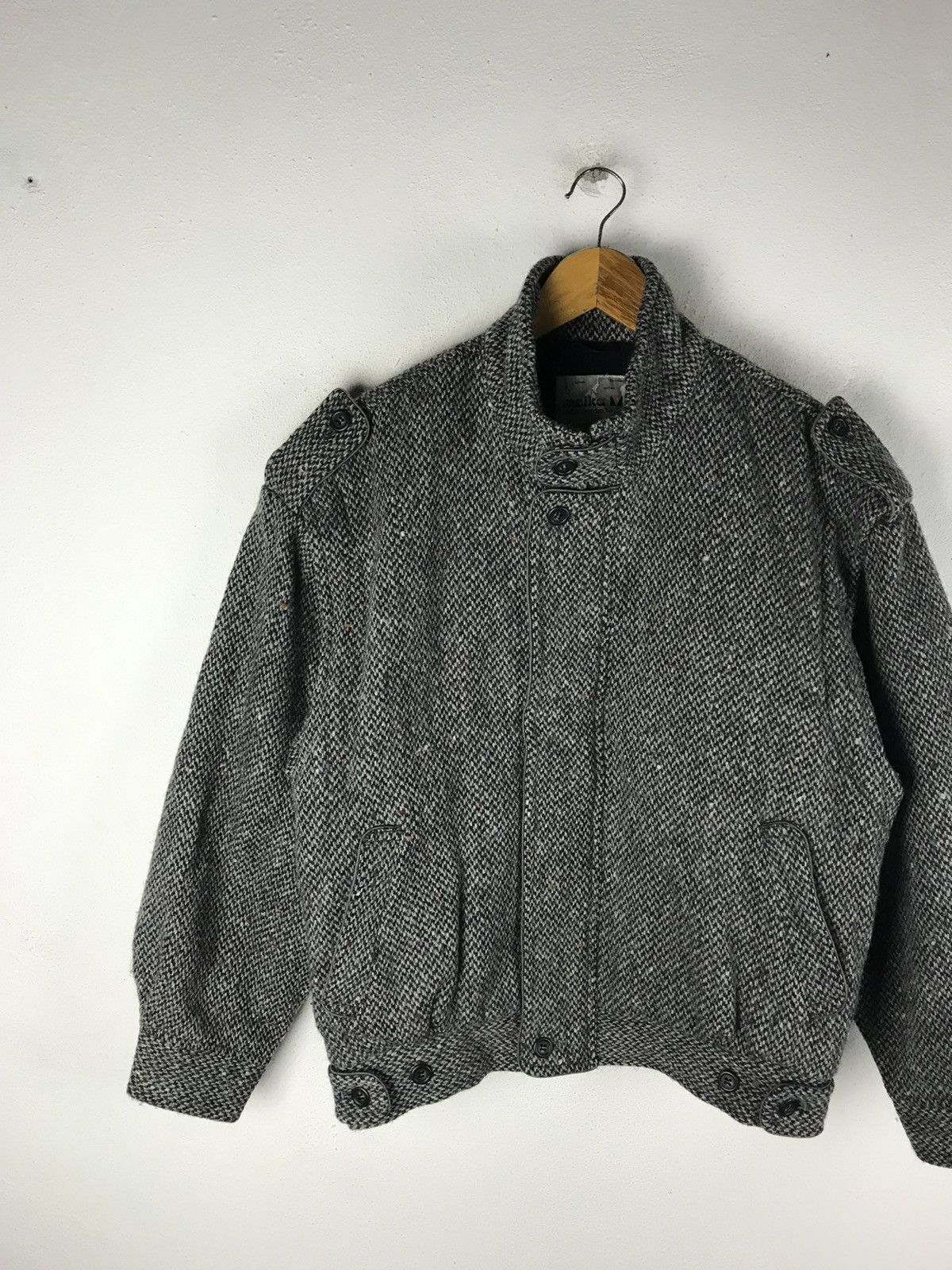Japanese Brand × Vintage MELKA SWEDEN VINTAGE JACKET WOOL FABRIC Size US M / EU 48-50 / 2 - 3 Thumbnail