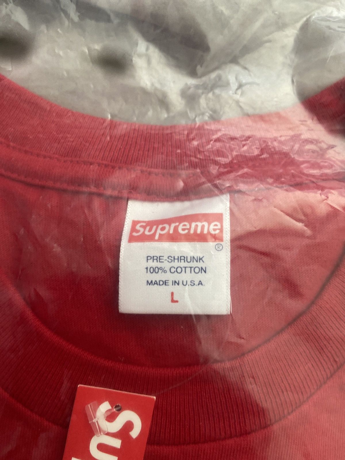 Supreme Marvin Gaye Tee Red