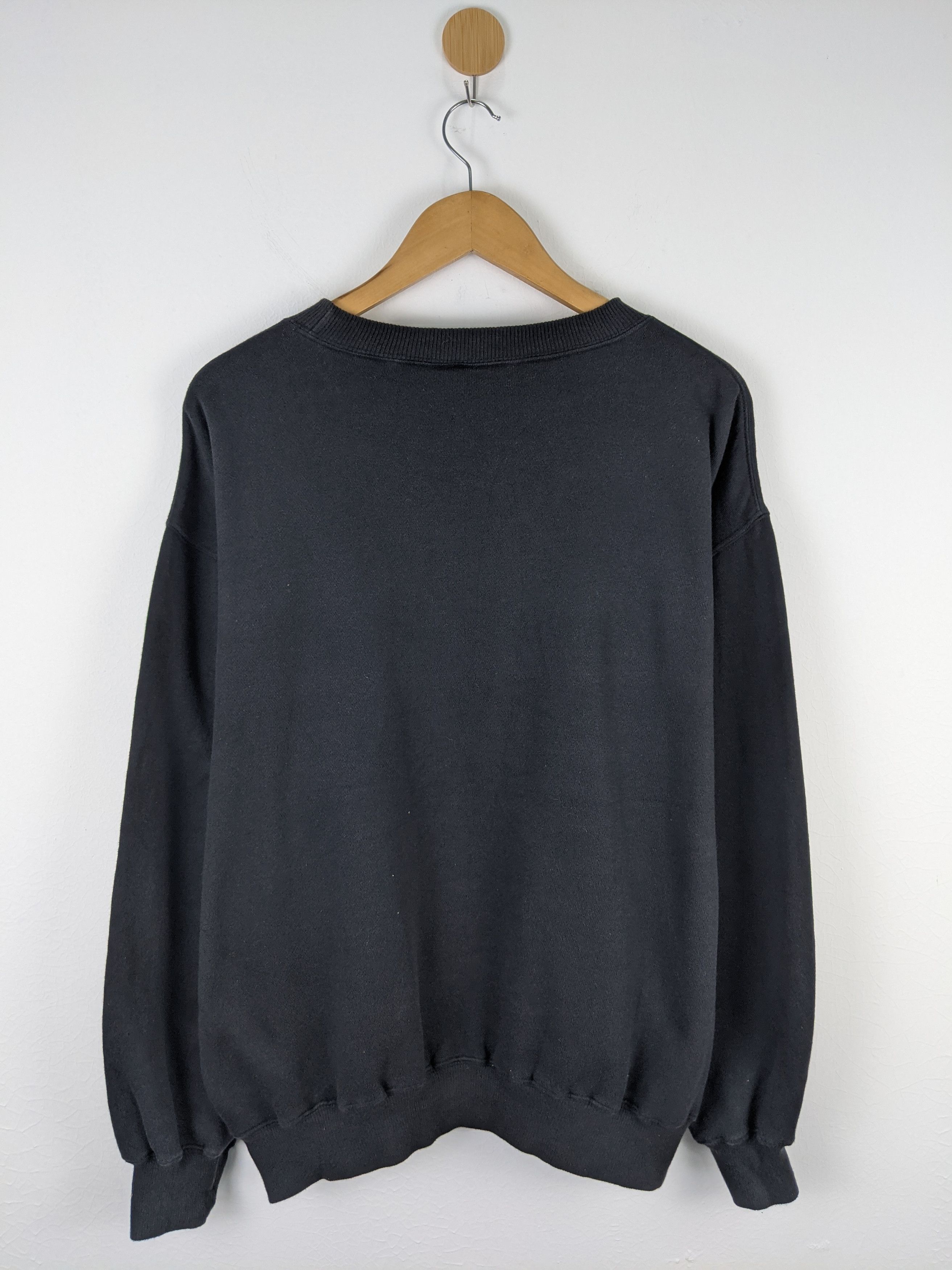 Nike Vintage Nike big swoosh 90s sweatshirt Size US L / EU 52-54 / 3 - 2 Thumbnail