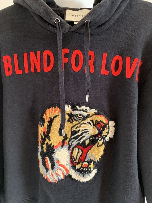 Gucci blind for 2025 love tiger hoodie