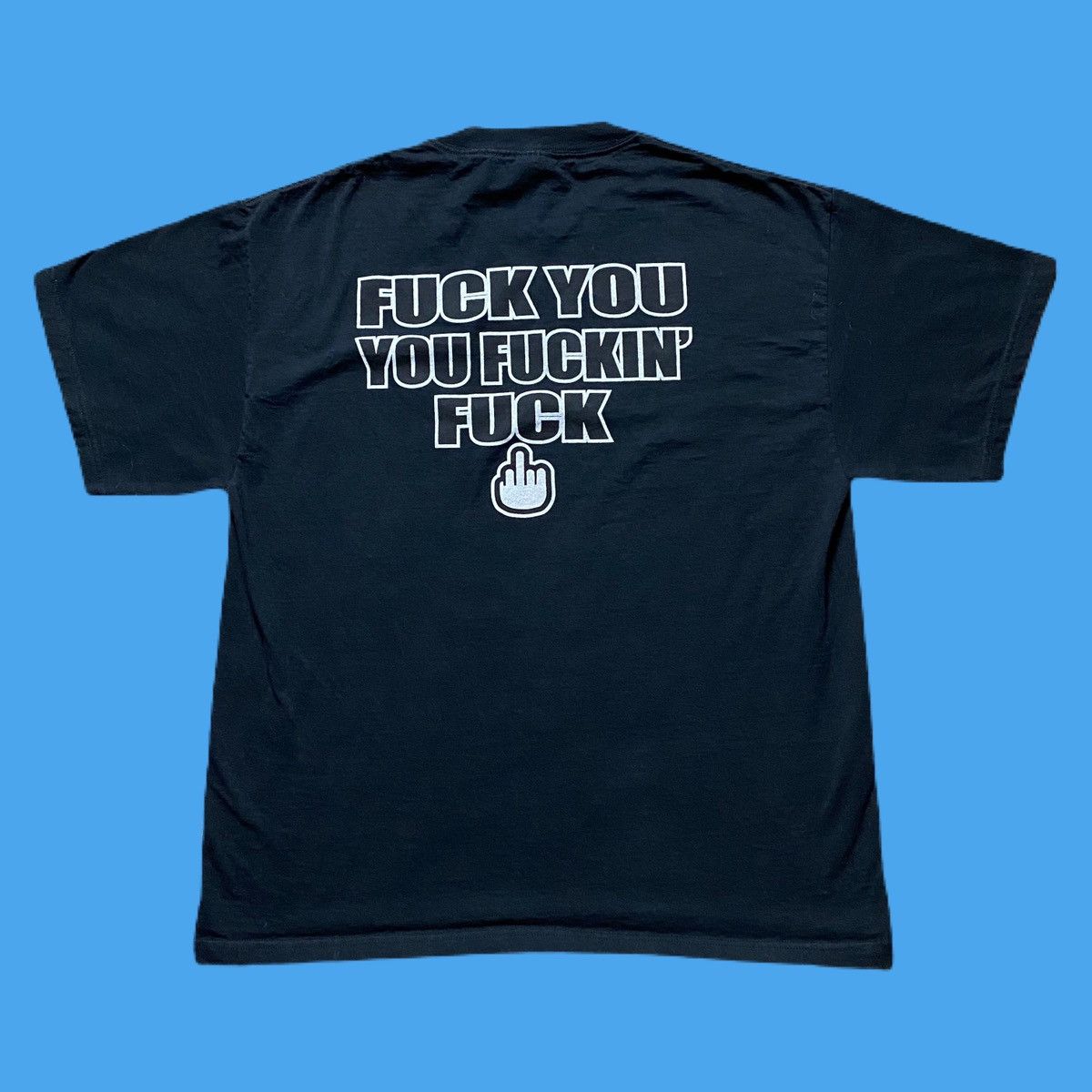 Vintage Vintage Y2K A$AP Rocky “Fuck You” Finger T Shirt | Grailed