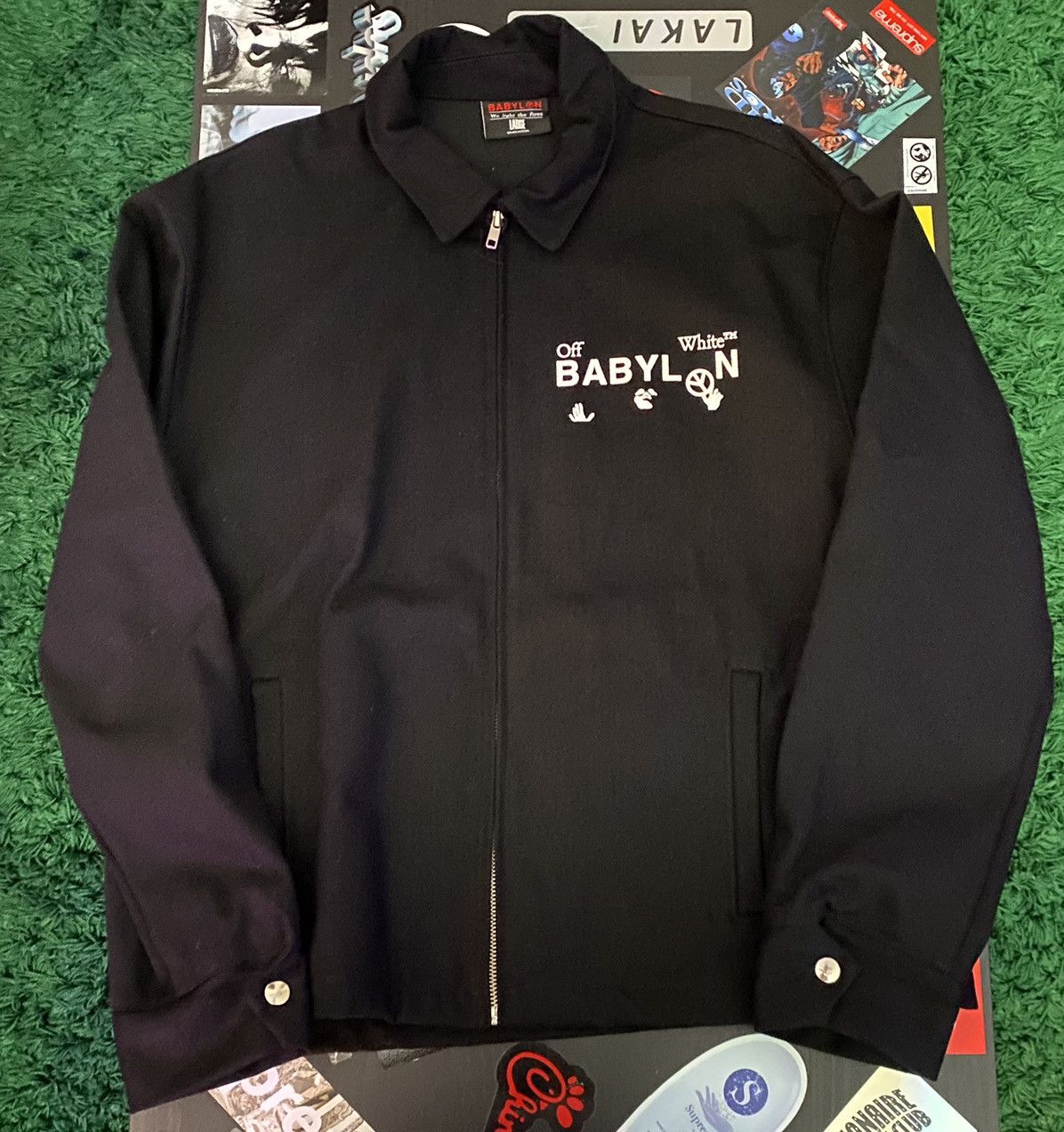 Off White Babylon Denim Work Jacket
