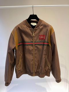 Personalized Gucci Monogram On Right Half Bomber Jacket - Tagotee