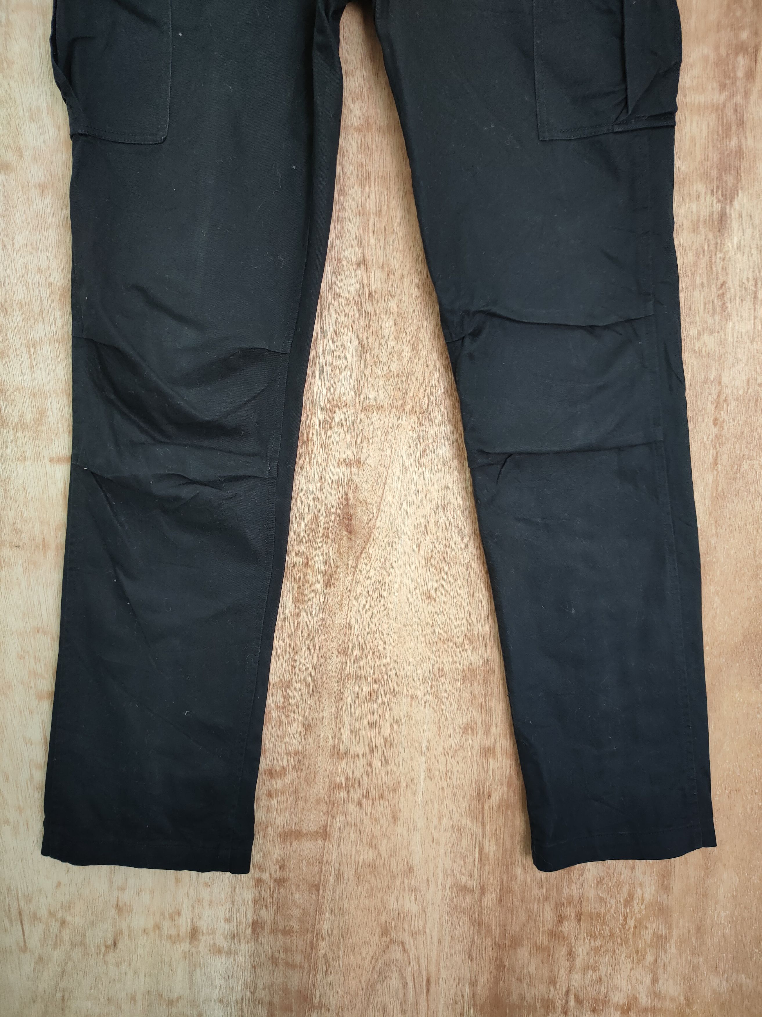 Japanese Brand Audience Black zipper japan tactical cargo pants #4153 Size US 29 - 2 Thumbnail