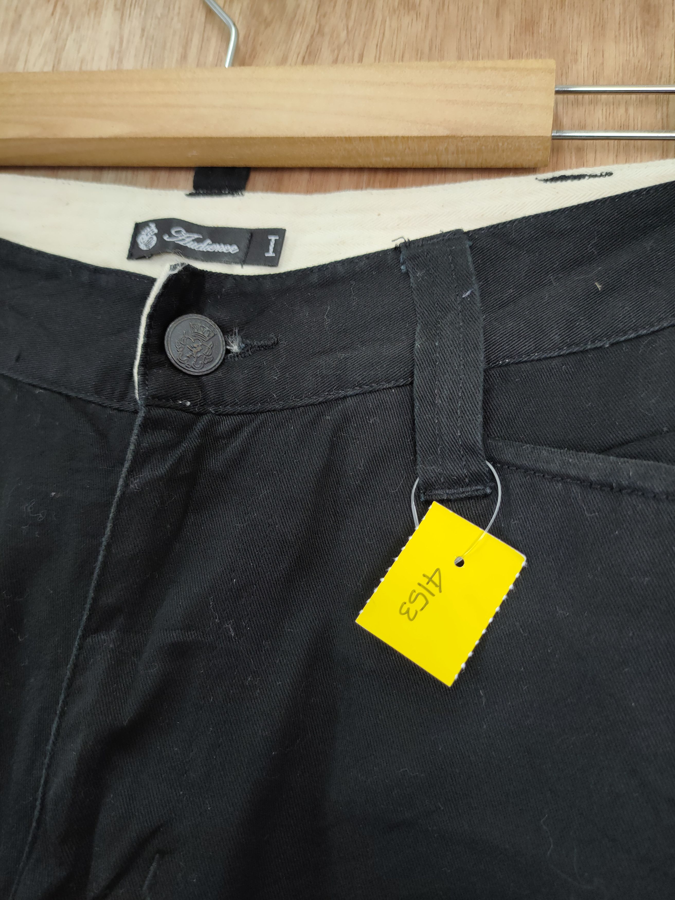 Japanese Brand Audience Black zipper japan tactical cargo pants #4153 Size US 29 - 4 Thumbnail