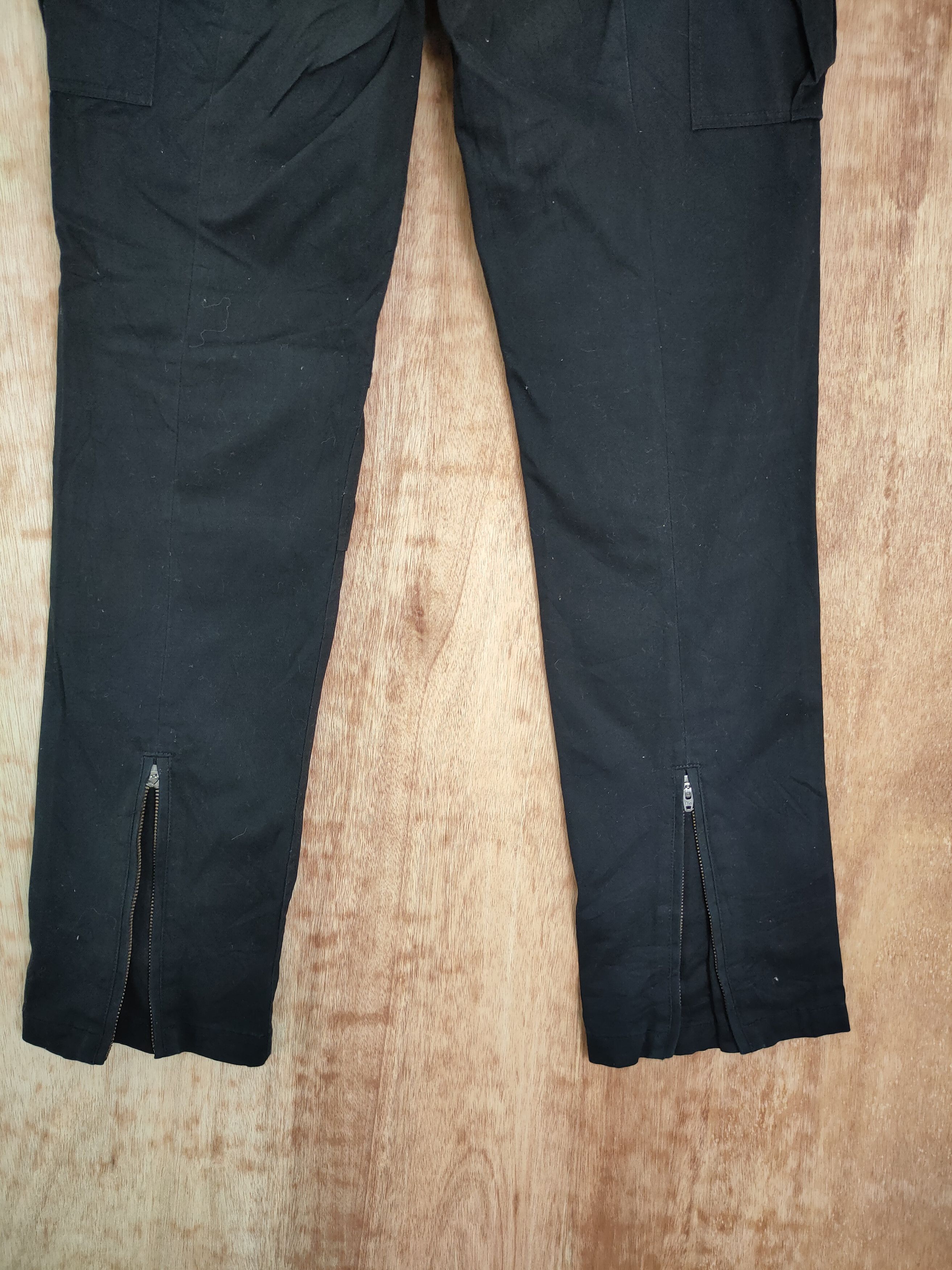 Japanese Brand Audience Black zipper japan tactical cargo pants #4153 Size US 29 - 6 Thumbnail
