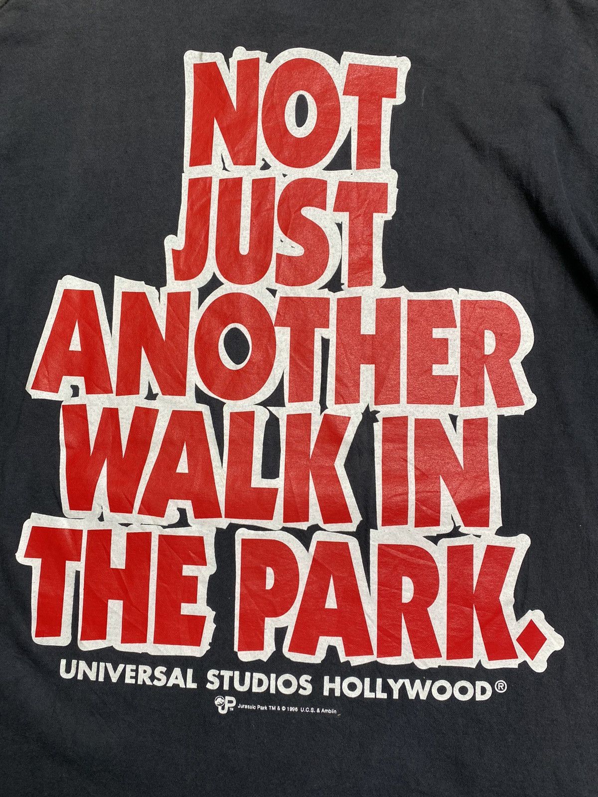 Universal Studios × Vintage JURASSIC PARK Vintage 1996 Universal Studios Size US XL / EU 56 / 4 - 5 Thumbnail