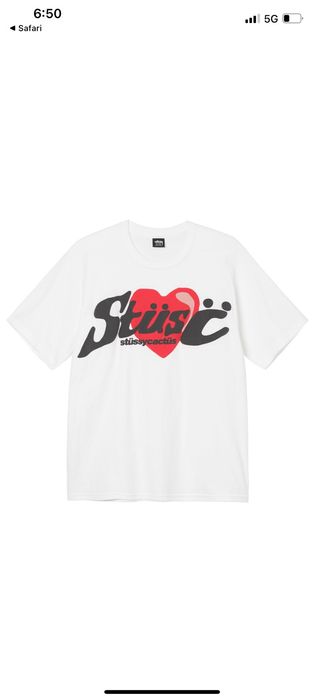 Stussy Stussy x CPFM Heart T-Shirt | Grailed