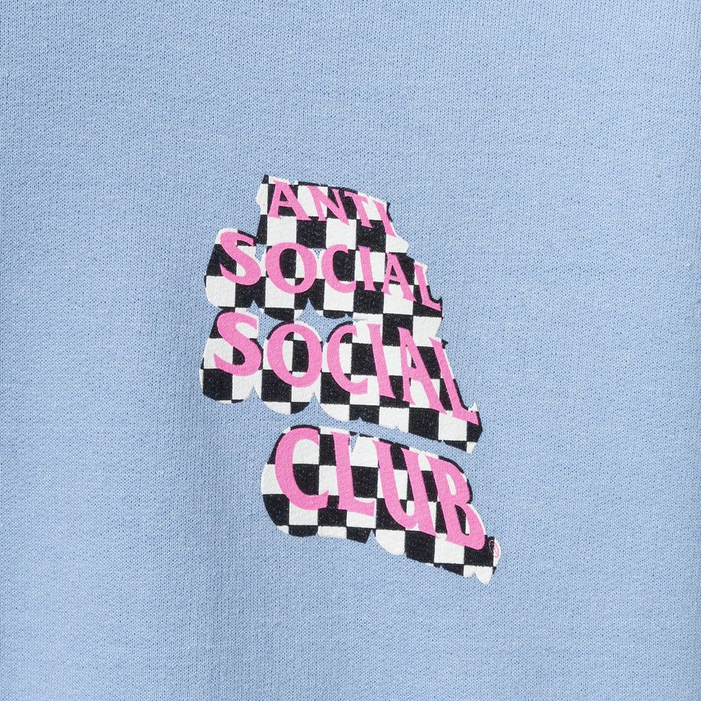 Anti Social Social Club DS Pink ASSC Checkered Costumes Sky Blue Hoodie BAPE MagOC Size US L / EU 52-54 / 3 - 5 Thumbnail