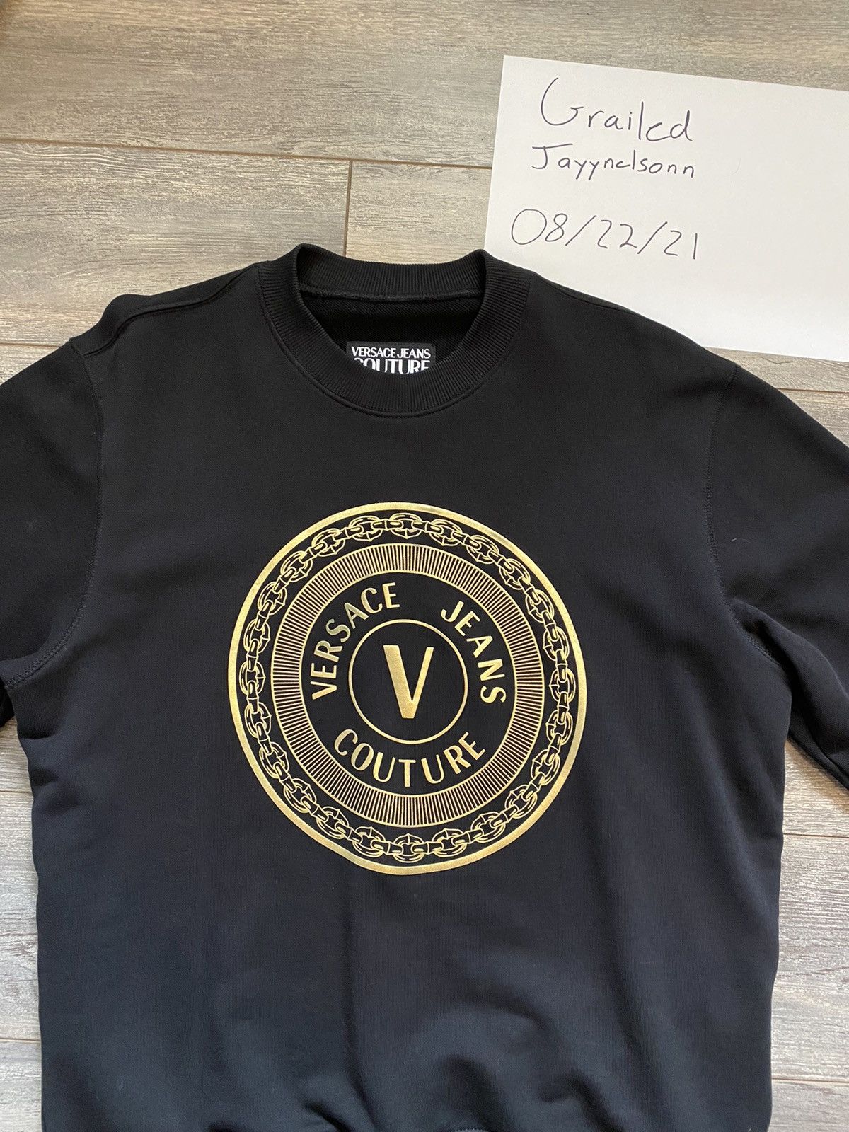 Versace Versace V Emblem Sweatshirt Size US M / EU 48-50 / 2 - 1 Thumbnail
