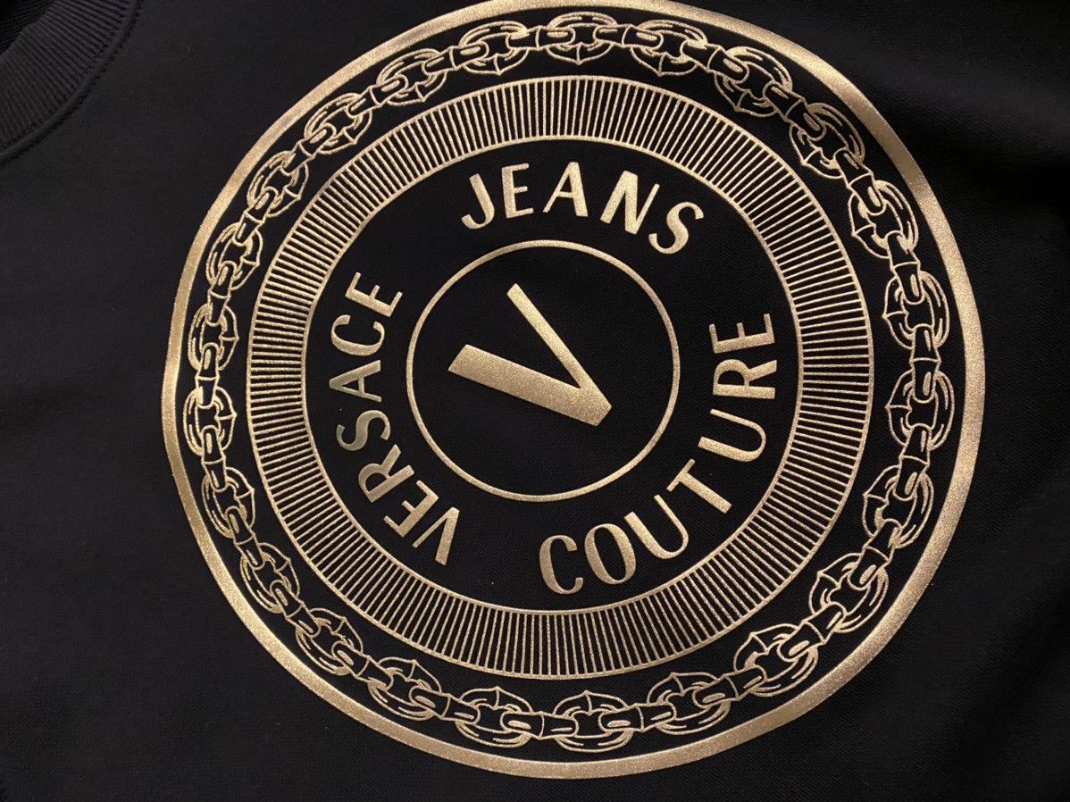 Versace Versace V Emblem Sweatshirt Size US M / EU 48-50 / 2 - 2 Thumbnail