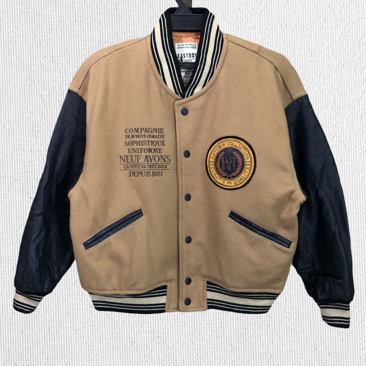 Vintage Vintage EastBoy Varsity Jacket Size US M / EU 48-50 / 2 - 2 Thumbnail