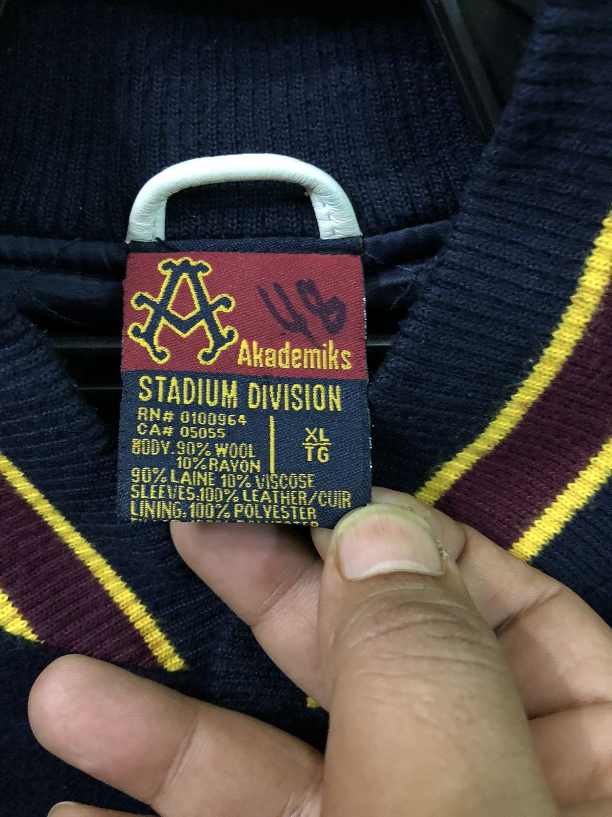 Akademiks Akademiks Stadium Division Varsity Jacket Size US XL / EU 56 / 4 - 8 Thumbnail