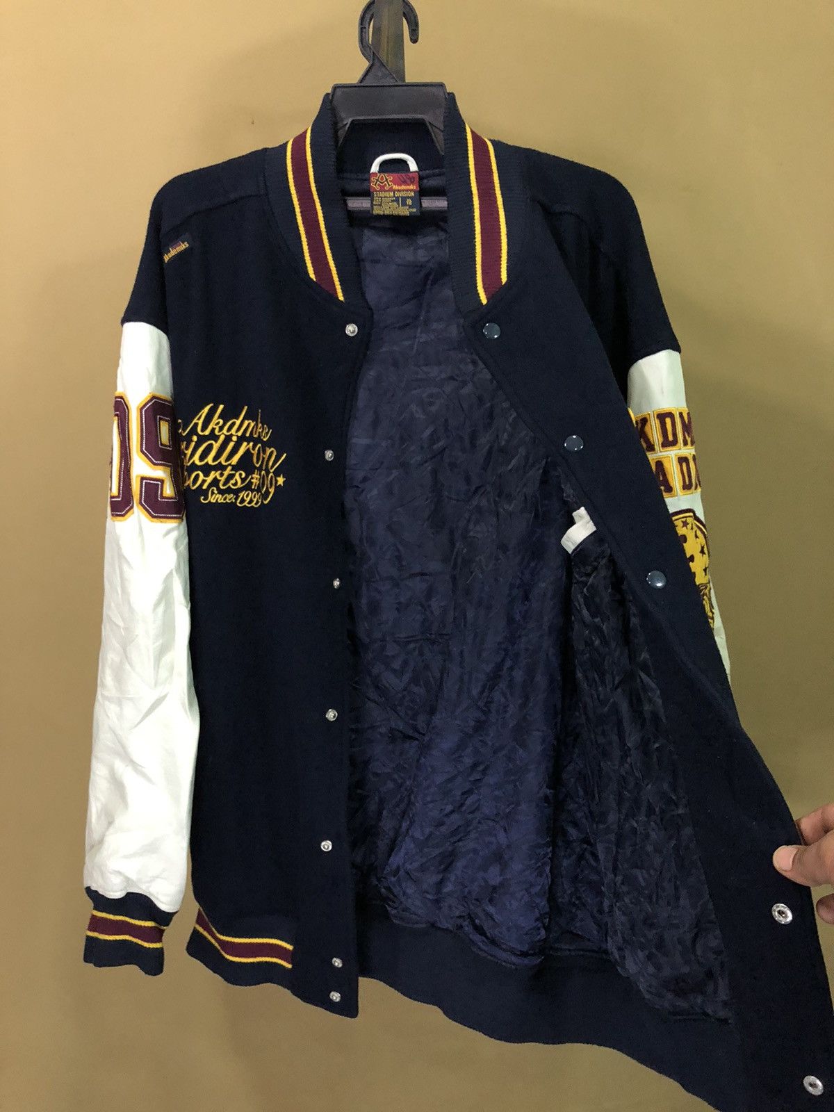 Akademiks Akademiks Stadium Division Varsity Jacket Size US XL / EU 56 / 4 - 12 Thumbnail