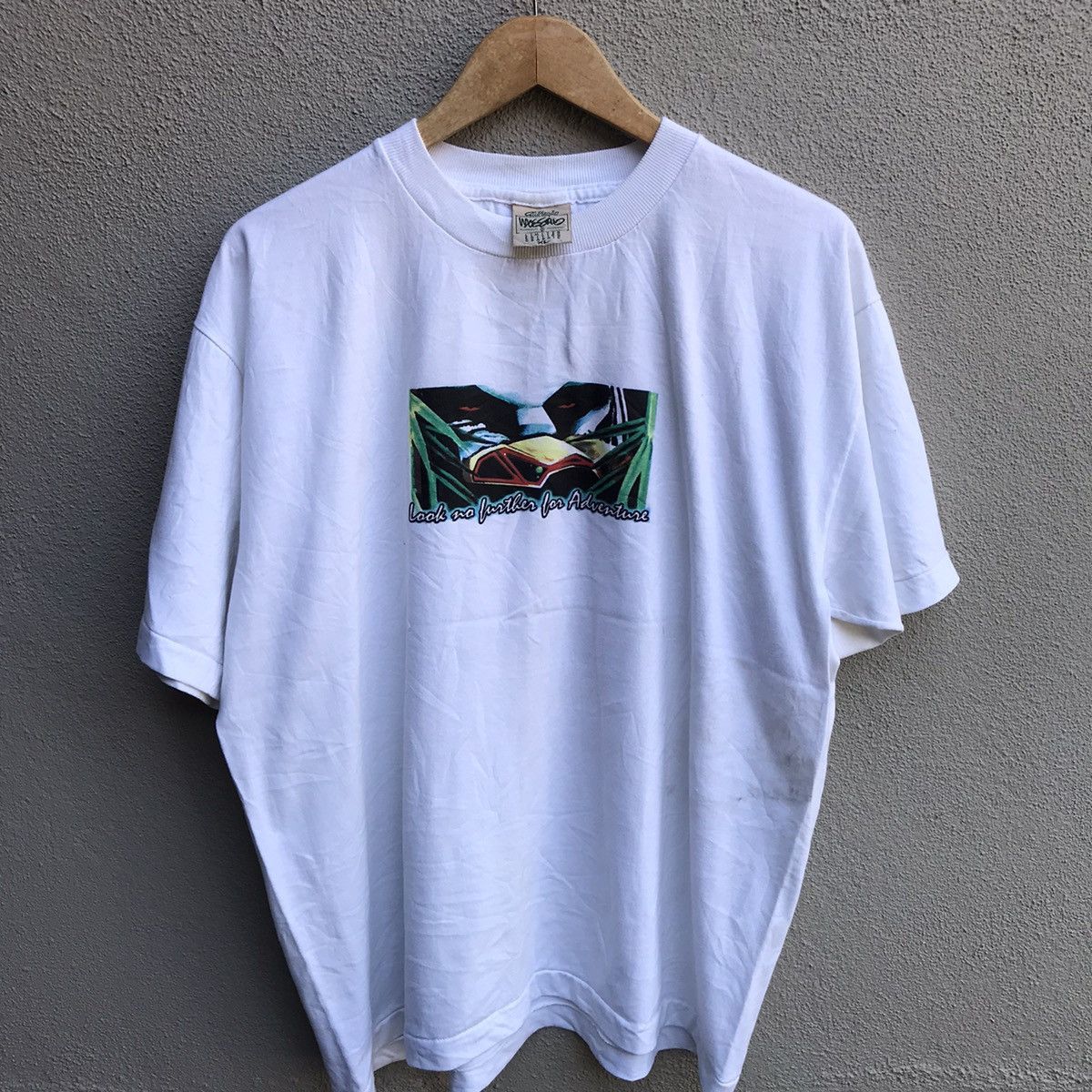 Mossimo Vintage 90s MOSSIMO x PREDATOR movie tee rare Size US XL / EU 56 / 4 - 2 Thumbnail