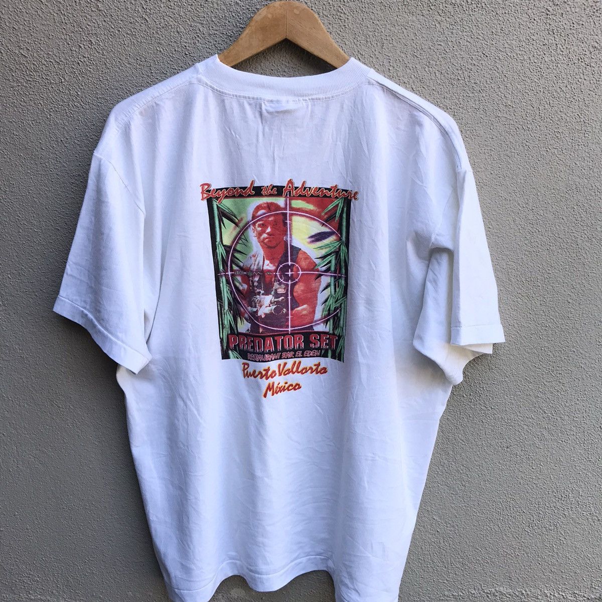 Mossimo Vintage 90s MOSSIMO x PREDATOR movie tee rare Size US XL / EU 56 / 4 - 3 Thumbnail